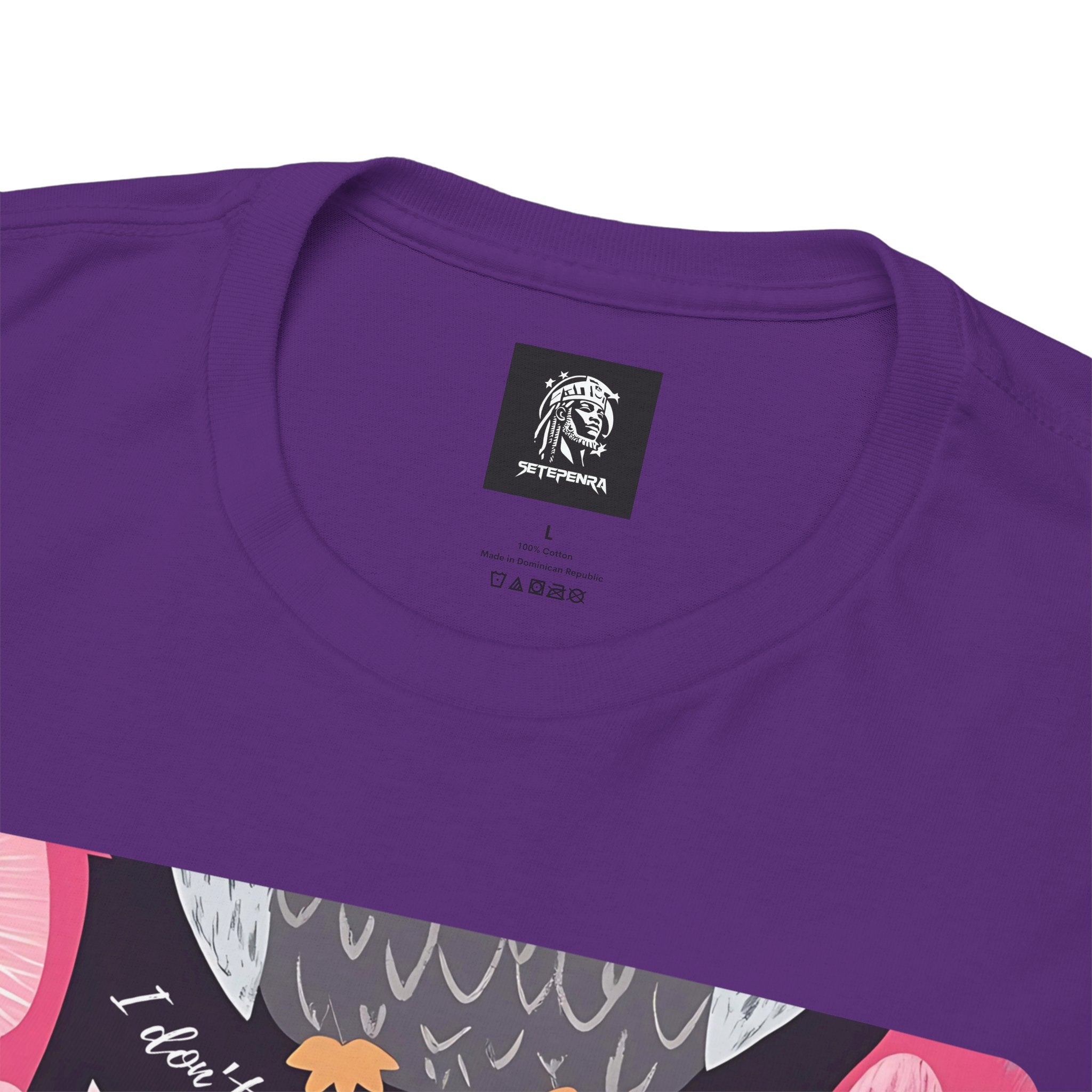 Don't Give A Hoot Unisex Heavy Cotton Tee