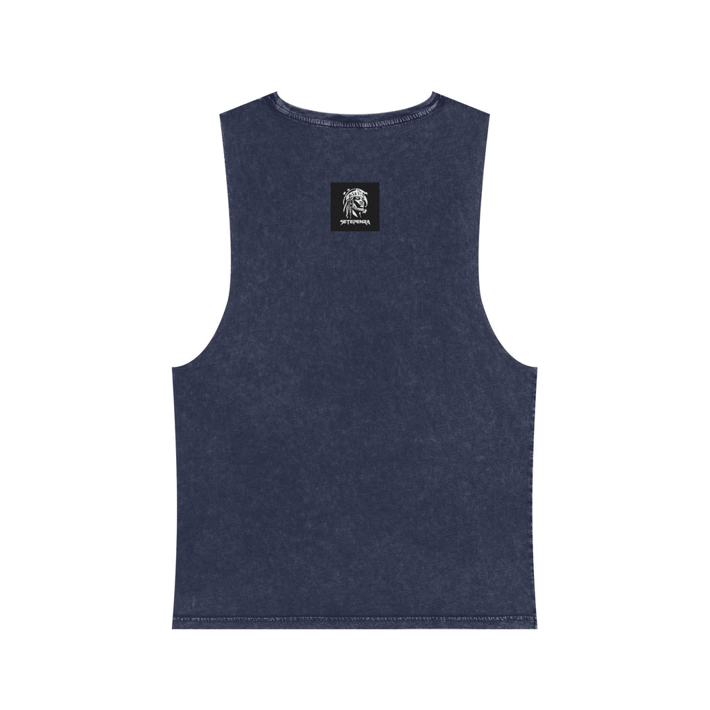 Astro Cosmo Unisex Stonewash Tank Top SETEPENRA Tank Top.