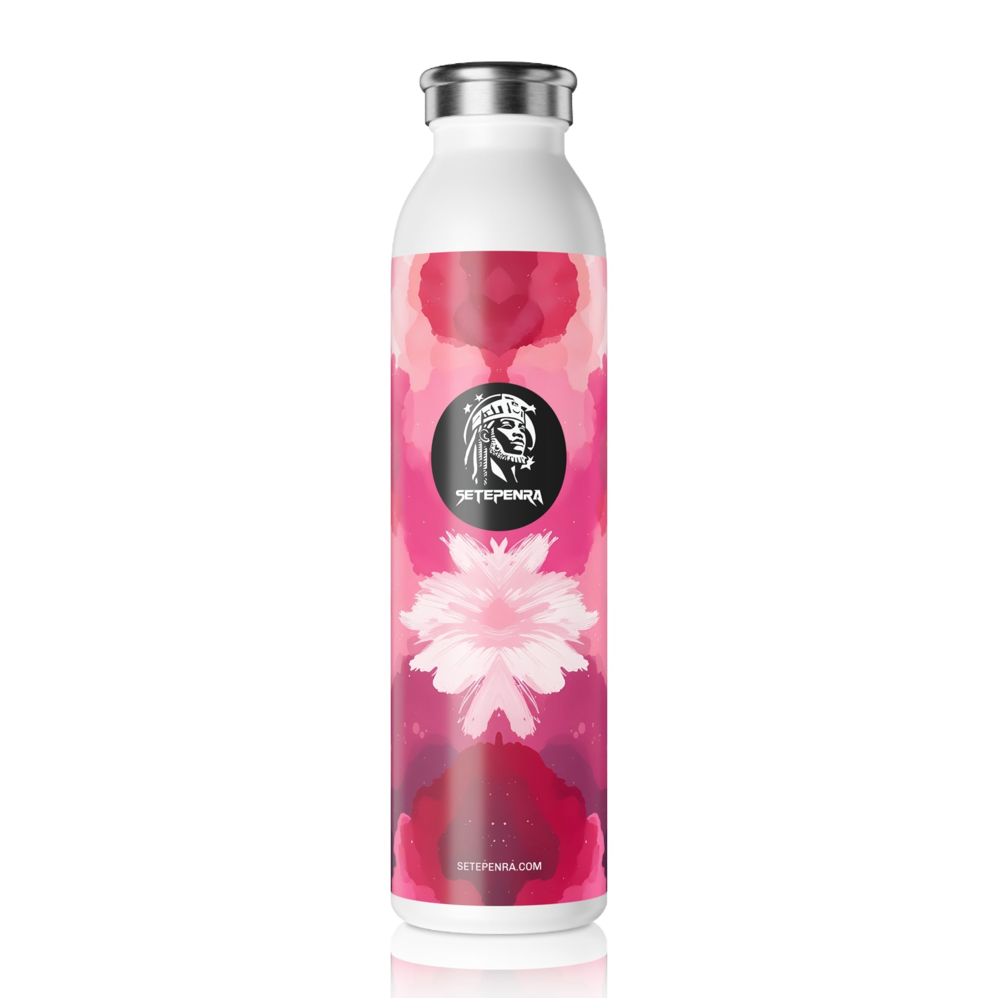 Pinking Bloom Slim Water Bottle SETEPENRA Mug.