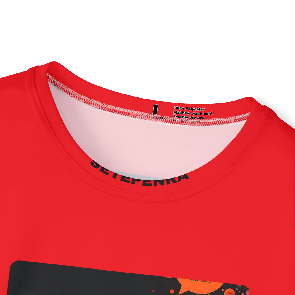 Mind Your Words Men's Sports Jersey (Red) SETEPENRA All Over Prints.
