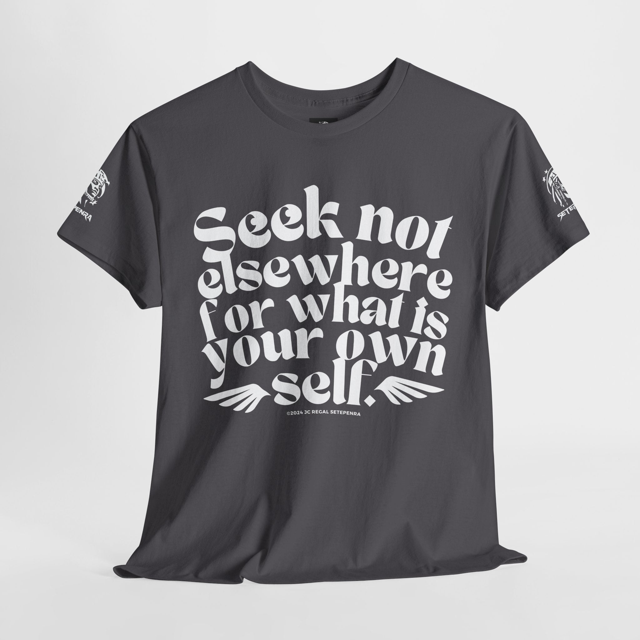 Seek Not Elsewhere Unisex Heavy Cotton Tee SETEPENRA T-Shirt.