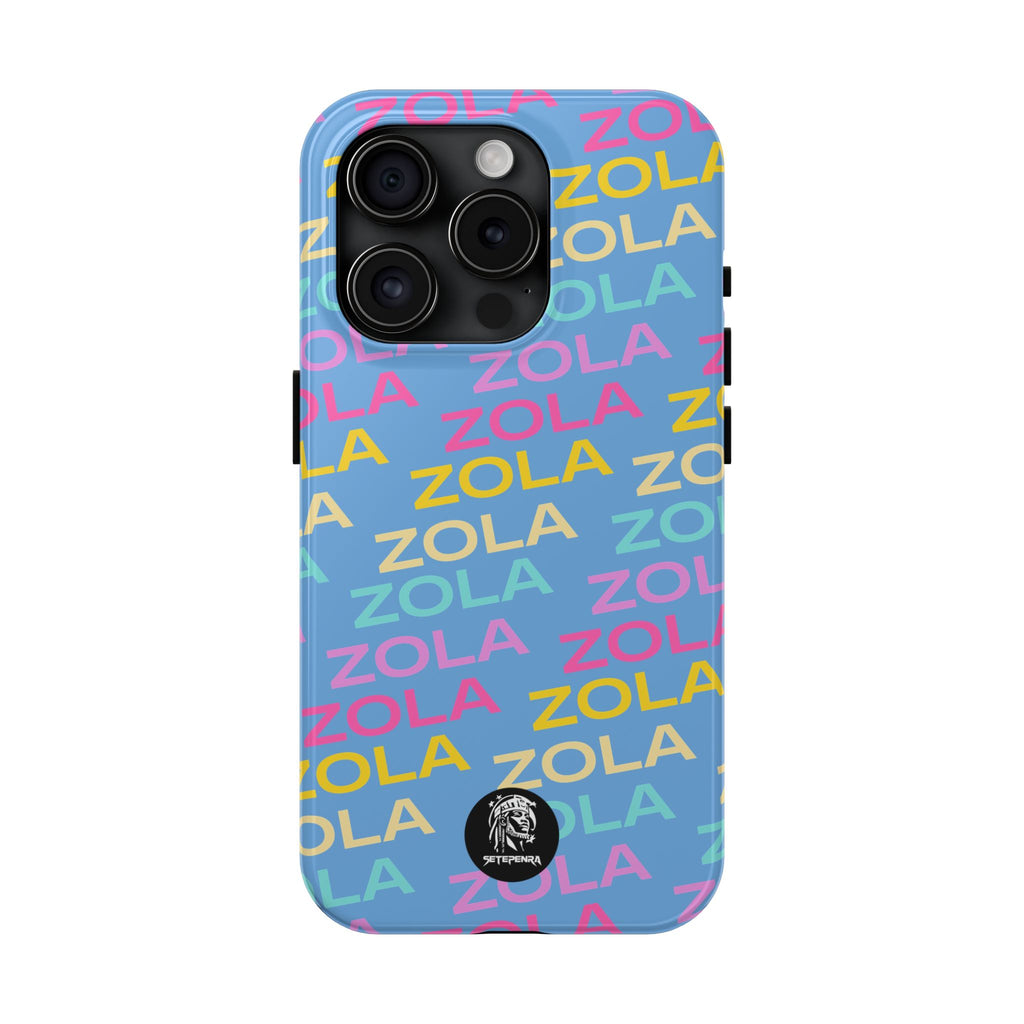 Zola Tough Phone Case (For iPhone, Galaxy & More) - Light Blue