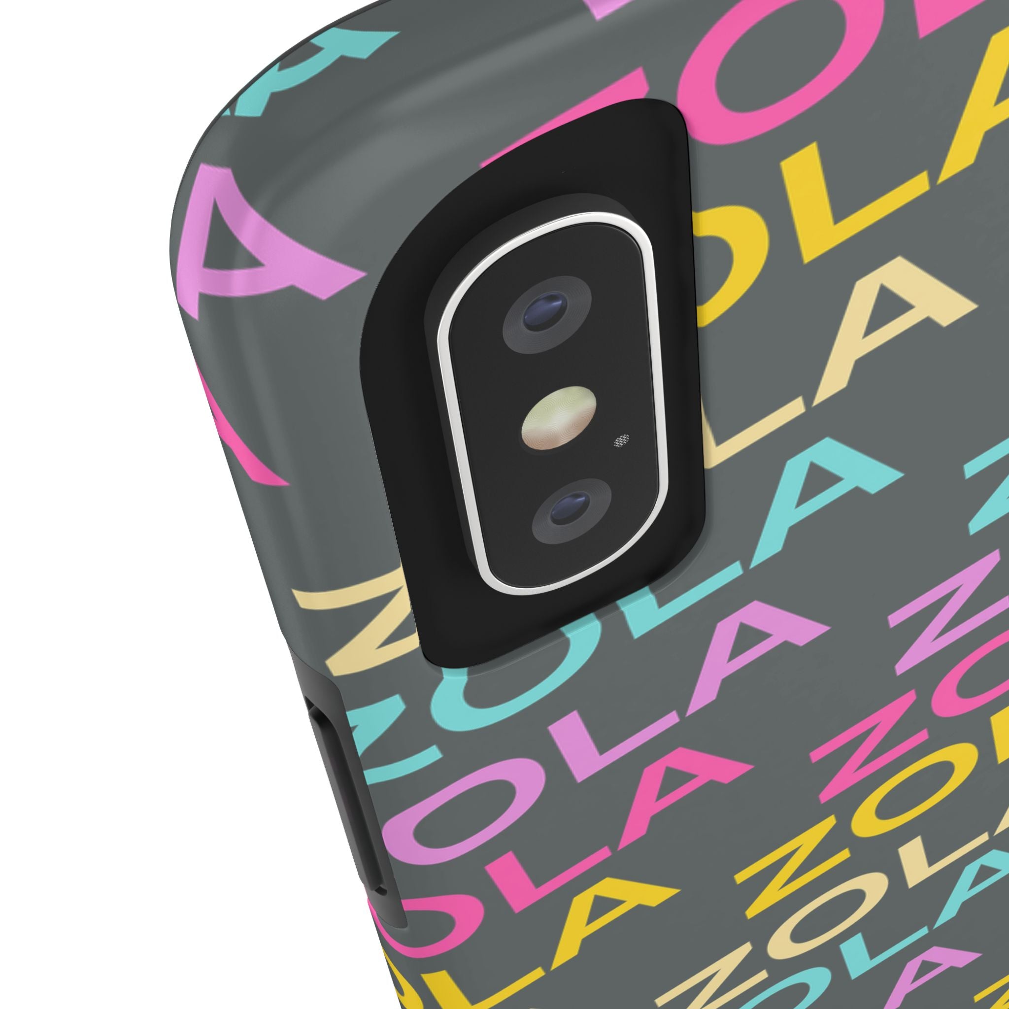 Zola Tough Phone Case (For iPhone, Galaxy & More) - Dark Grey