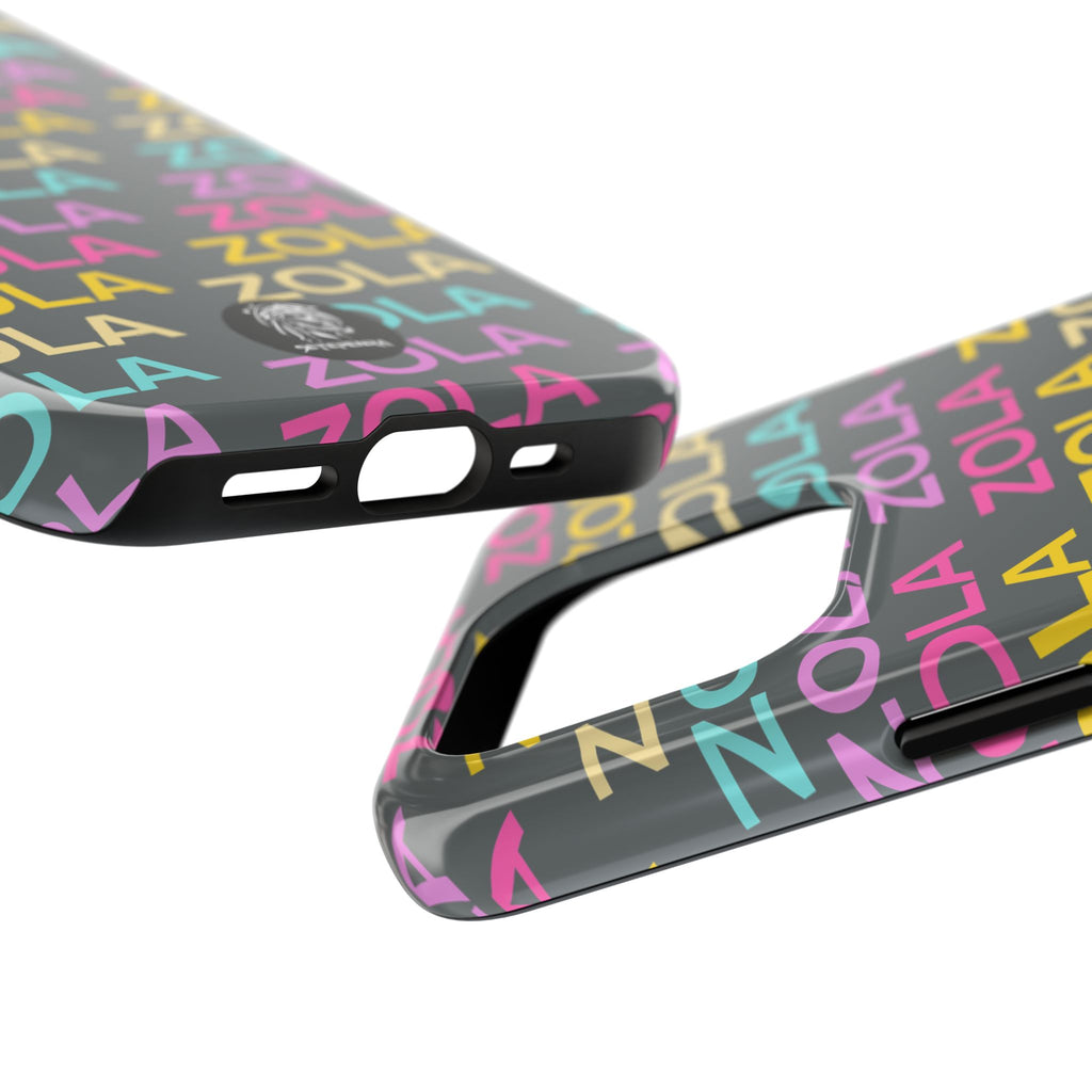 Zola Tough Phone Case (For iPhone, Galaxy & More) - Dark Grey