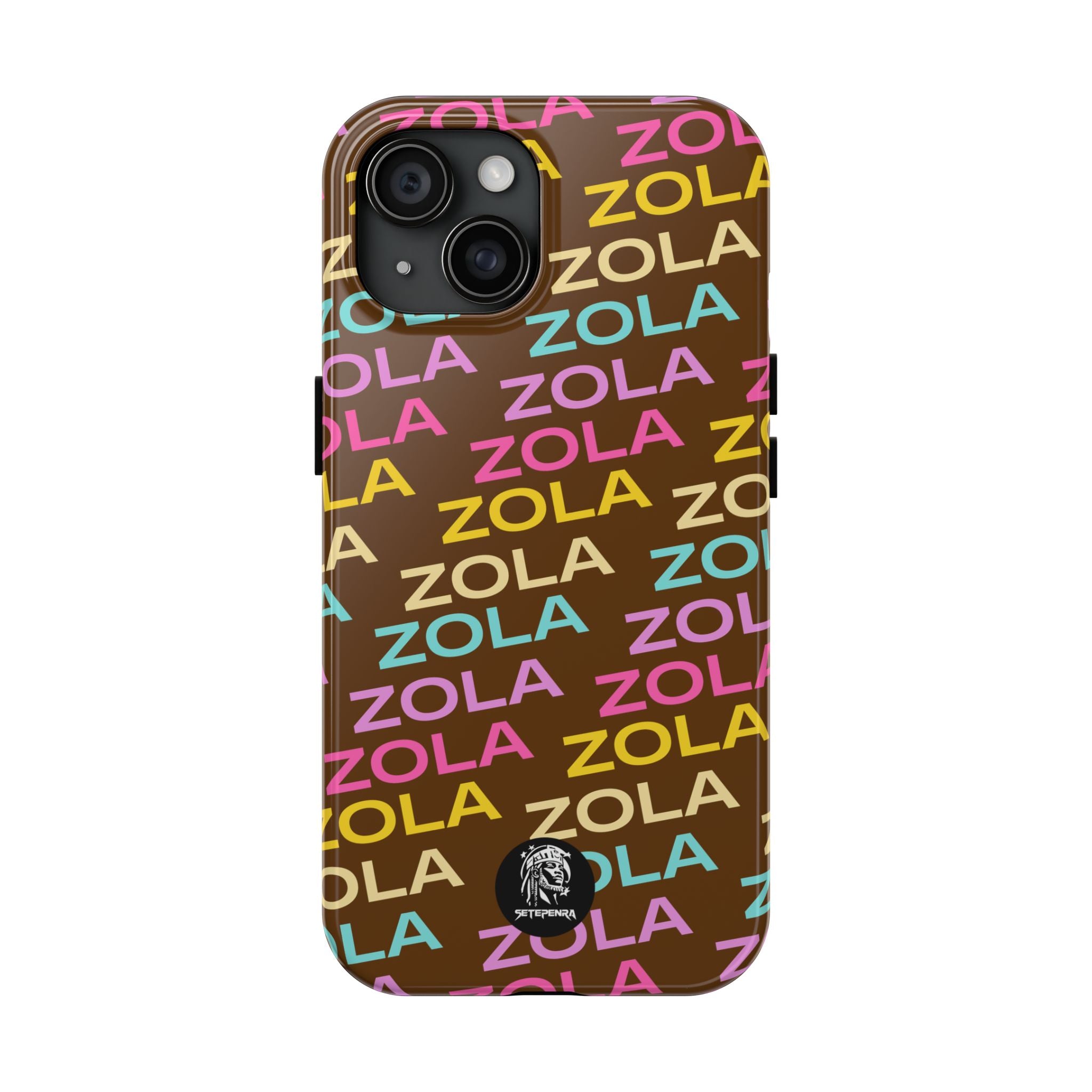 Zola Tough Phone Case (For iPhone, Galaxy & More) - Brown