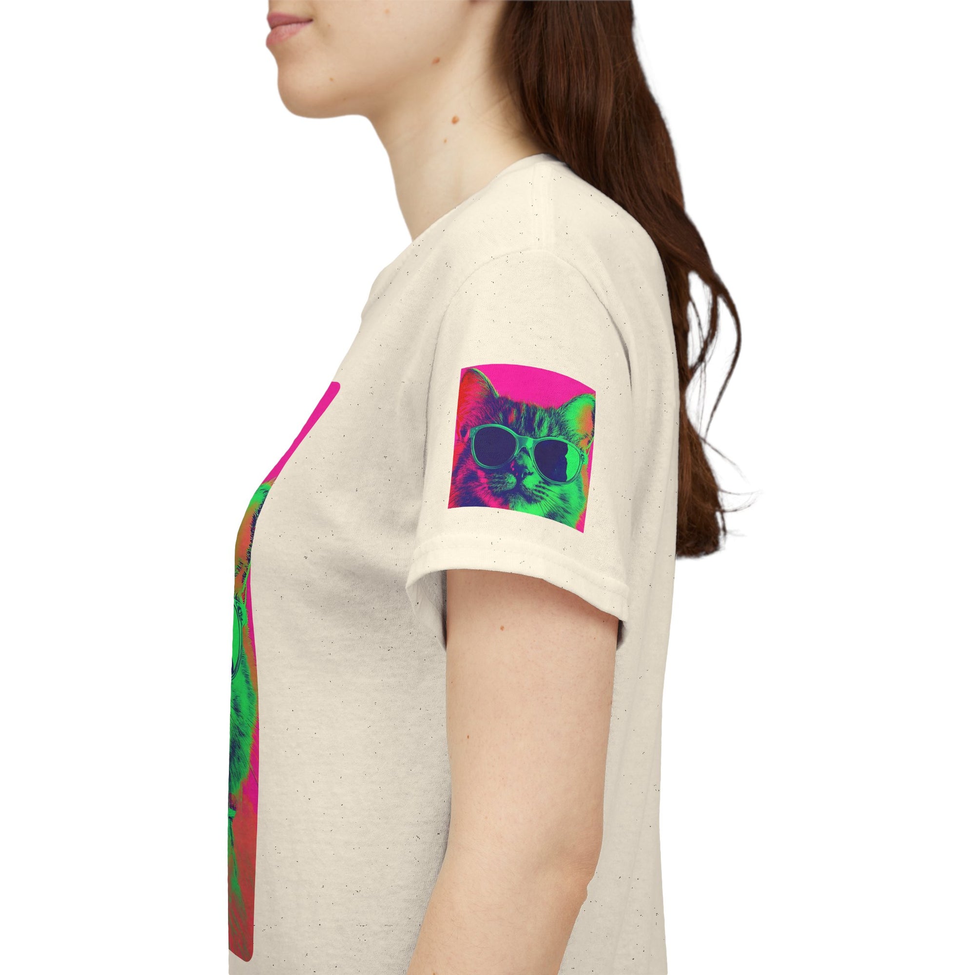 Cool Cat (Whiskers 1) Unisex Heavy Cotton Tee