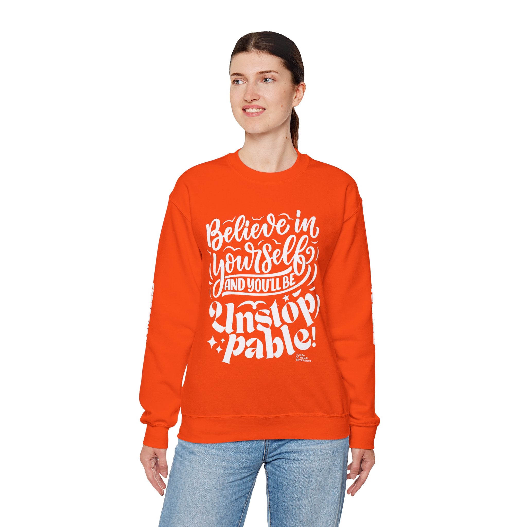 Unstoppable Unisex Heavy Blend™ Crewneck Sweatshirt SETEPENRA Sweatshirt.