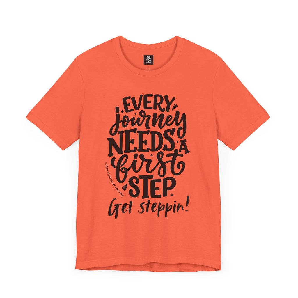 Get Steppin! Unisex Jersey Short Sleeve Tee SETEPENRA T-Shirt.