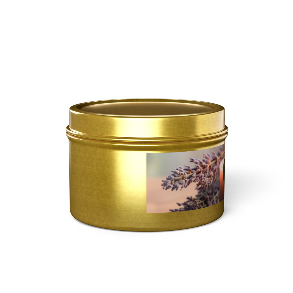 Scintillating Scents by SETEPENRA Tin Candles - Gold, Silver, Black (4oz, 8oz)