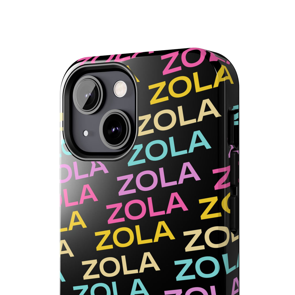 Zola Tough Phone Case (For iPhone, Galaxy & More) - Black
