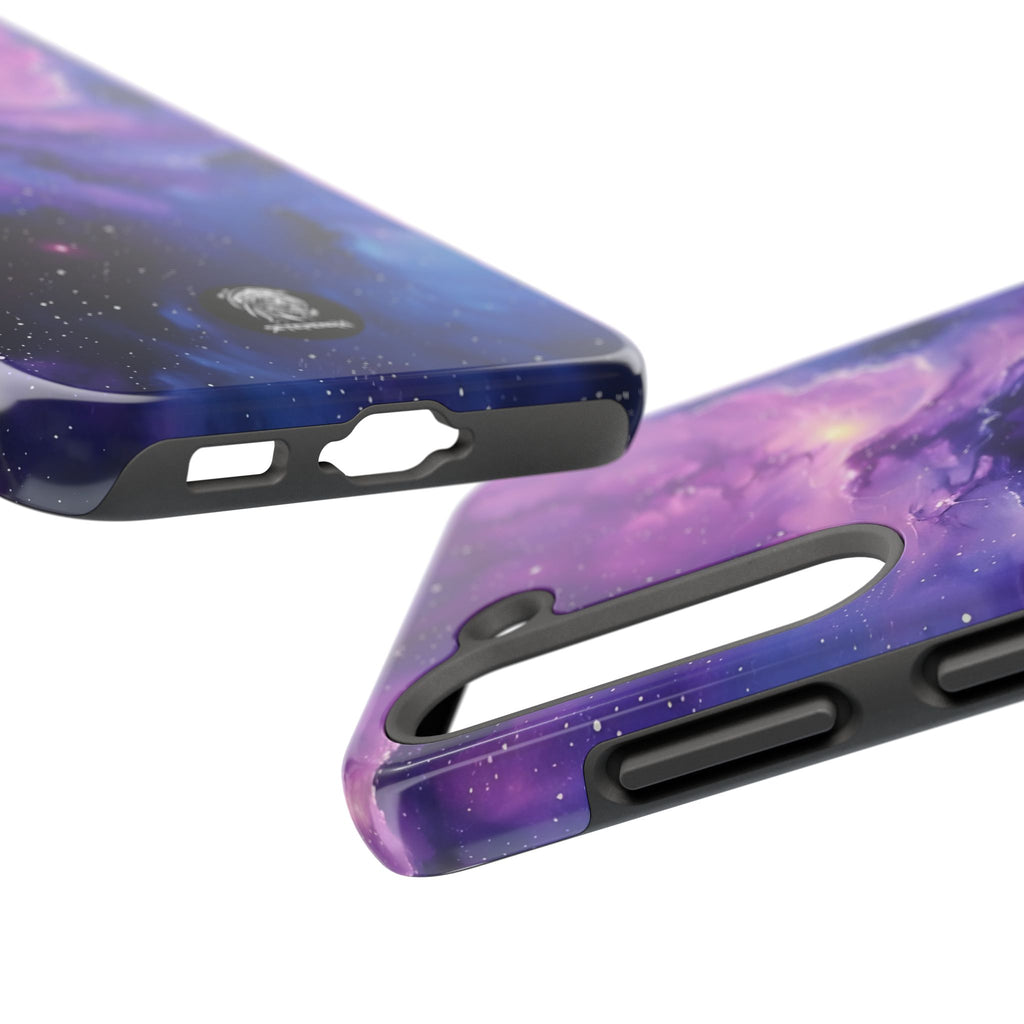 Purple Cosmos Tough Phone Case (For iPhone, Galaxy & More)