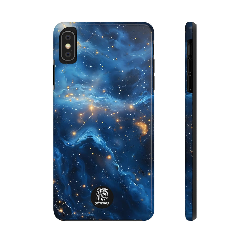 Blue Cosmos Tough Phone Case (For iPhone, Galaxy & More) SETEPENRA Phone Case.