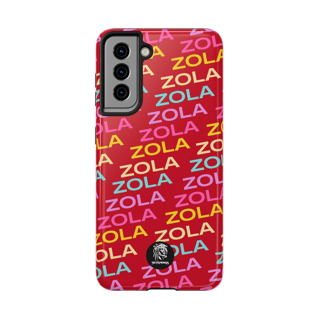 Zola Tough Phone Case (For iPhone, Galaxy & More) - Dark Red