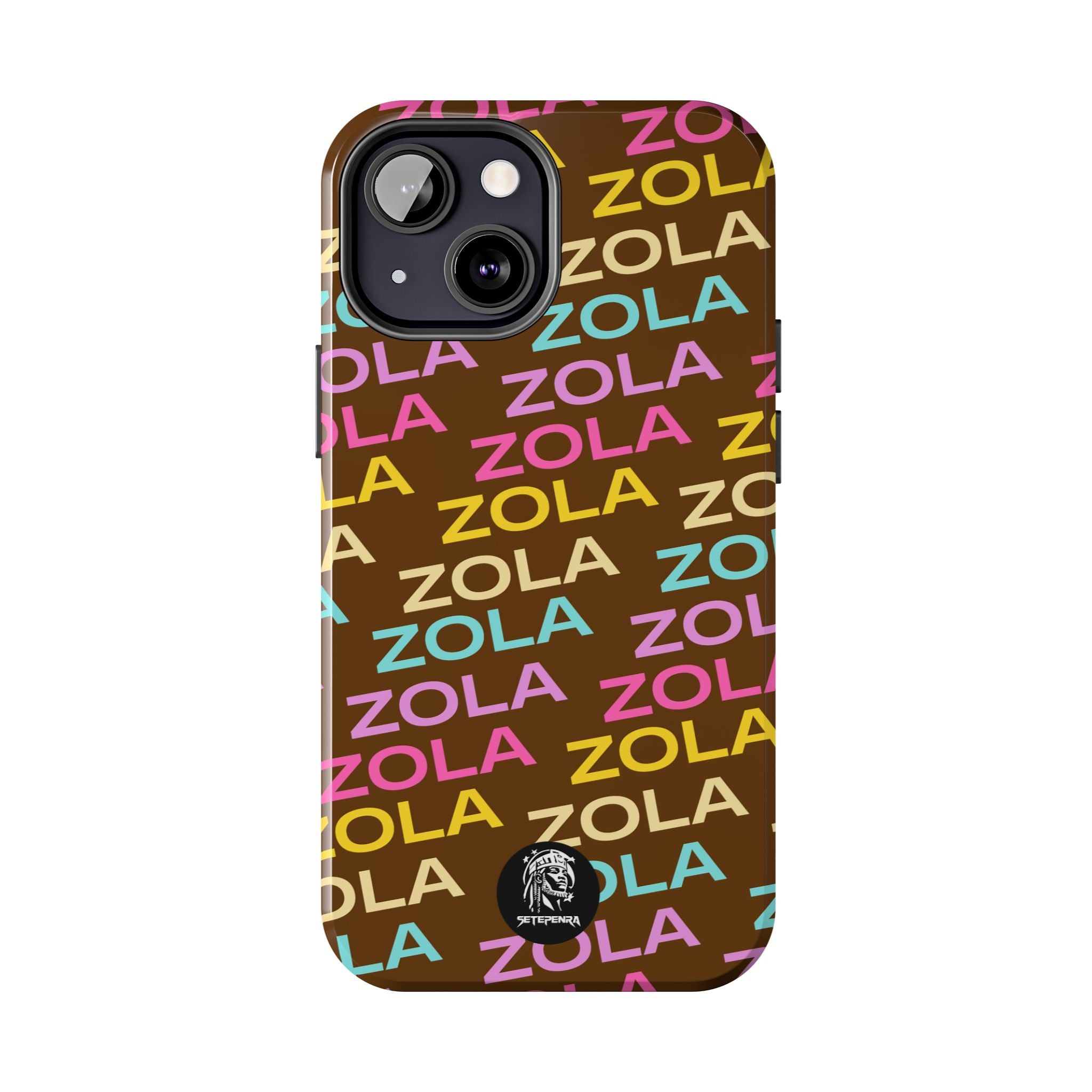 Zola Tough Phone Case (For iPhone, Galaxy & More) - Brown