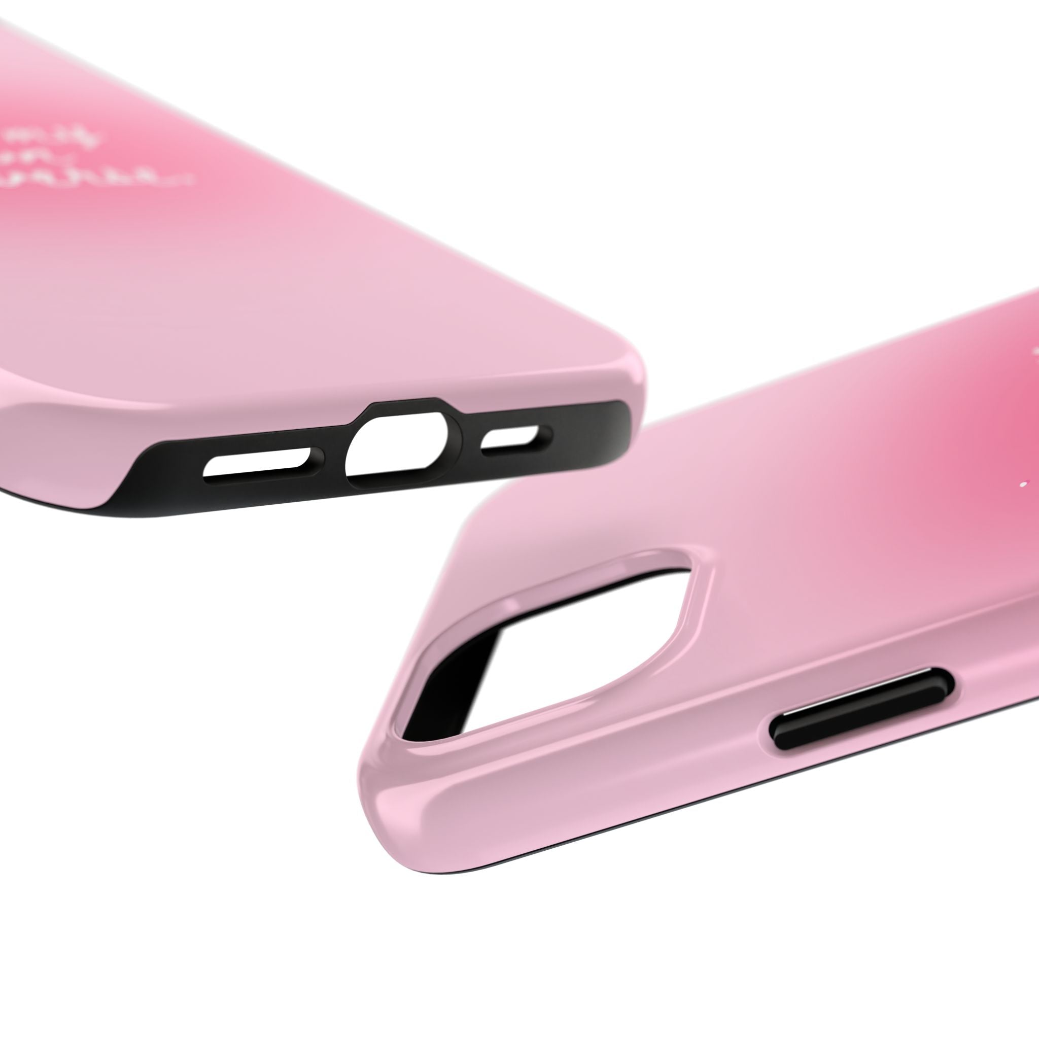 I Am My Own Universe — Pink Gradient Protective Cover Tough Phone Case