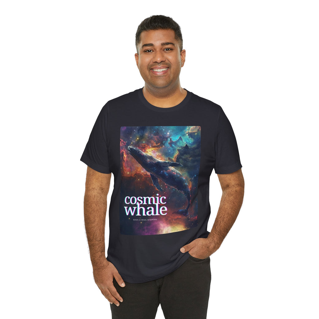 Cosmic Whale Unisex Jersey Short Sleeve Tee