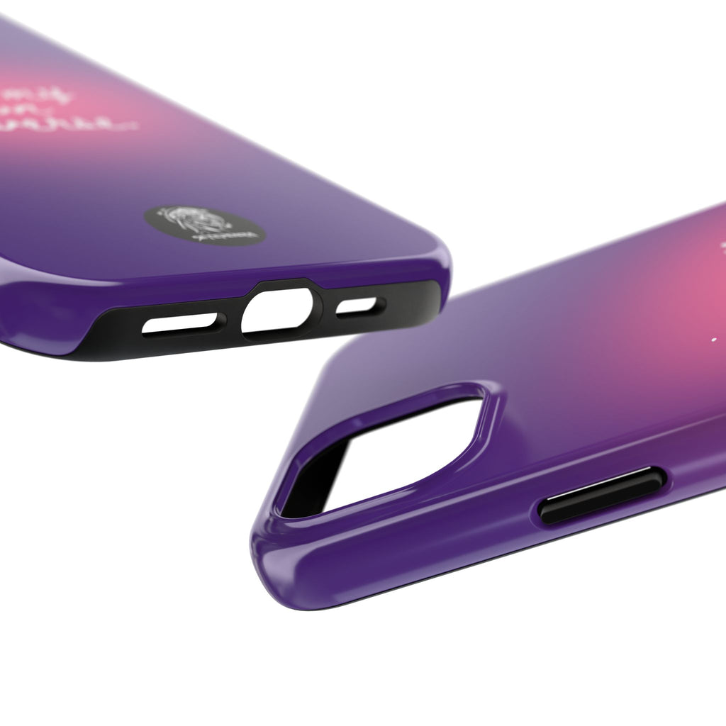 I Am My Own Universe Tough Phone Case (For iPhone, Galaxy & More) - Purple