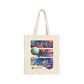 Astro Cosmo Cotton Canvas Tote Bag SETEPENRA Bags.