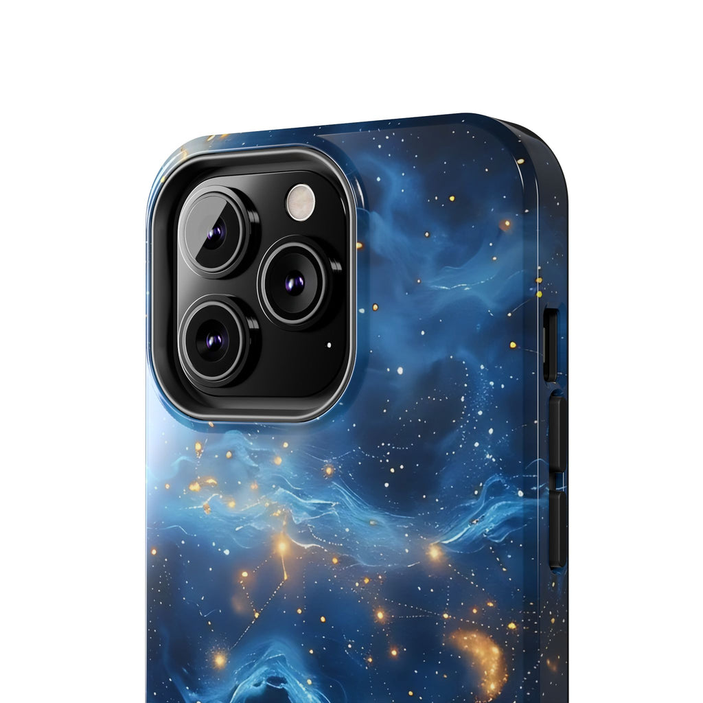 Blue Cosmos Tough Phone Case (For iPhone, Galaxy & More)