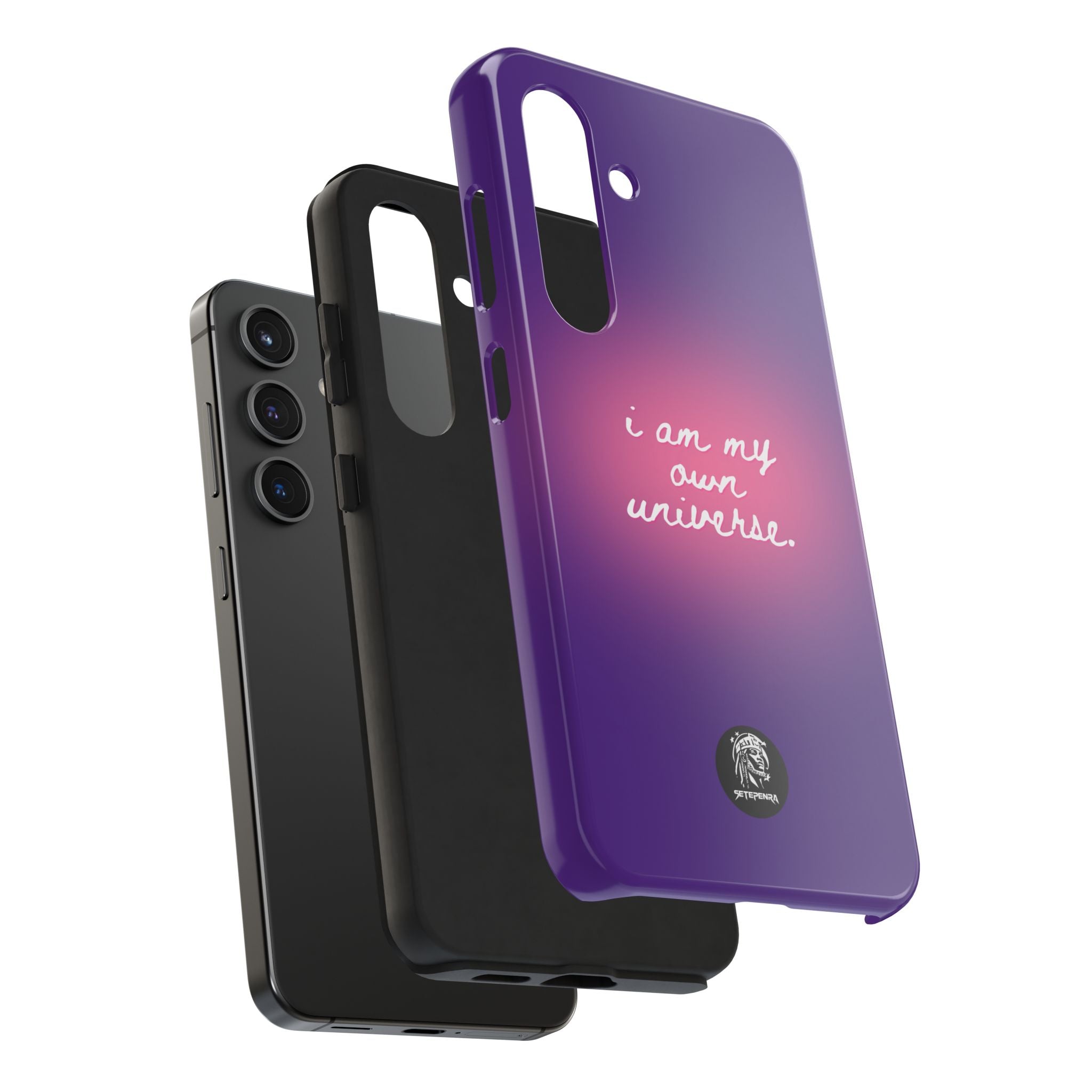I Am My Own Universe Tough Phone Case (For iPhone, Galaxy & More) - Purple