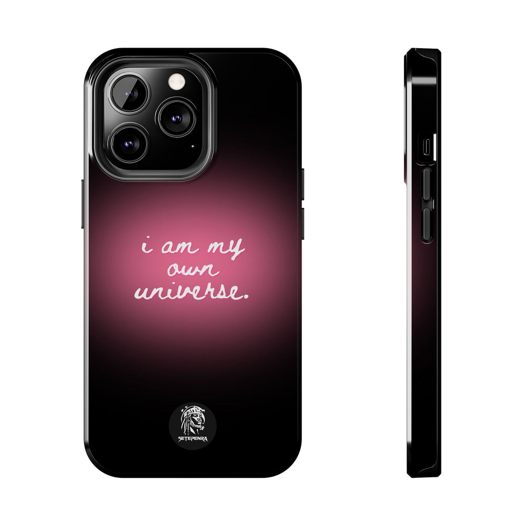 I Am My Own Universe Tough Phone Case (For iPhone, Galaxy & More) - Black SETEPENRA Phone Case.