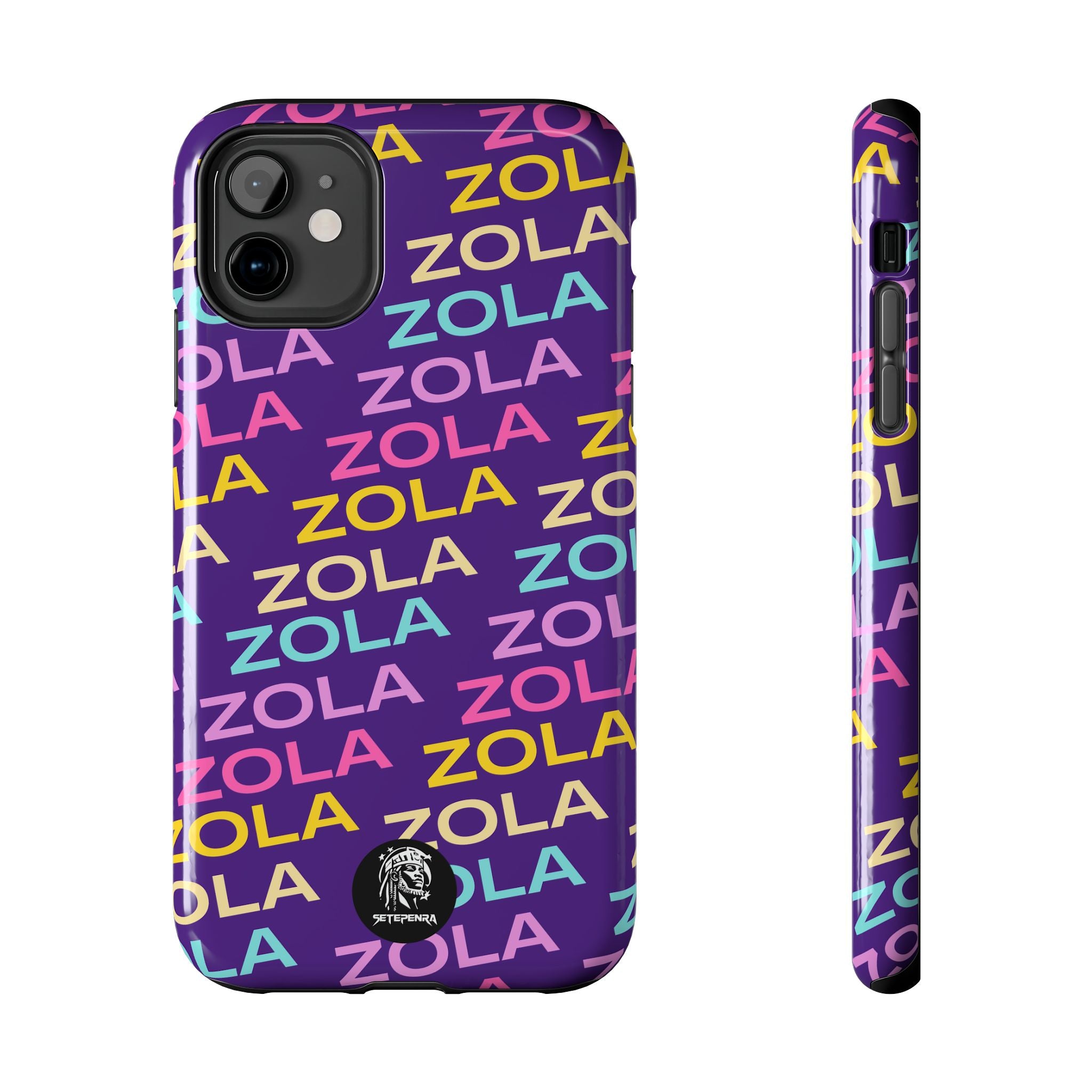 Zola Tough Phone Case (For iPhone, Galaxy & More) - Purple SETEPENRA Phone Case.