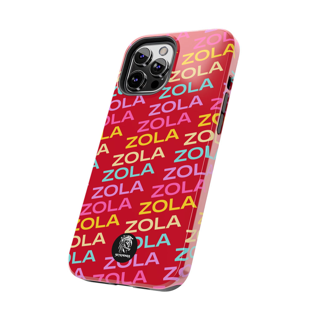 Zola Tough Phone Case (For iPhone, Galaxy & More) - Dark Red