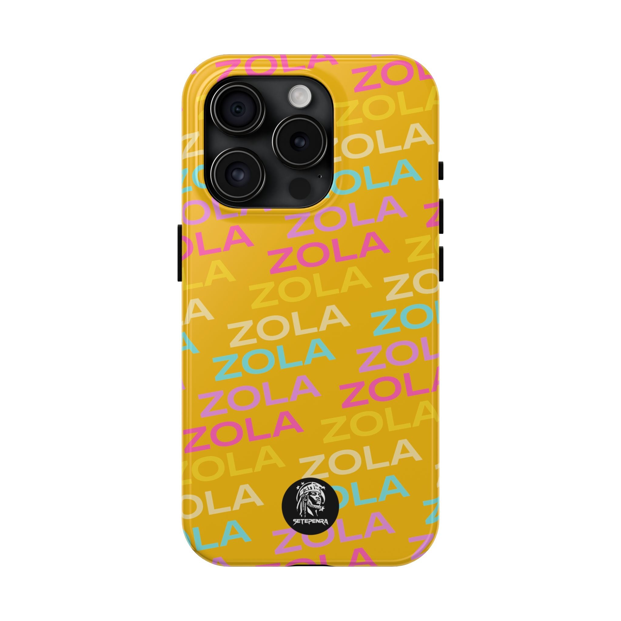 Zola Tough Phone Case (For iPhone, Galaxy & More) - Yellow
