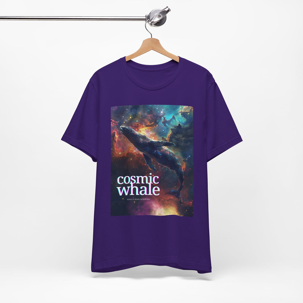 Cosmic Whale Unisex Jersey Short Sleeve Tee