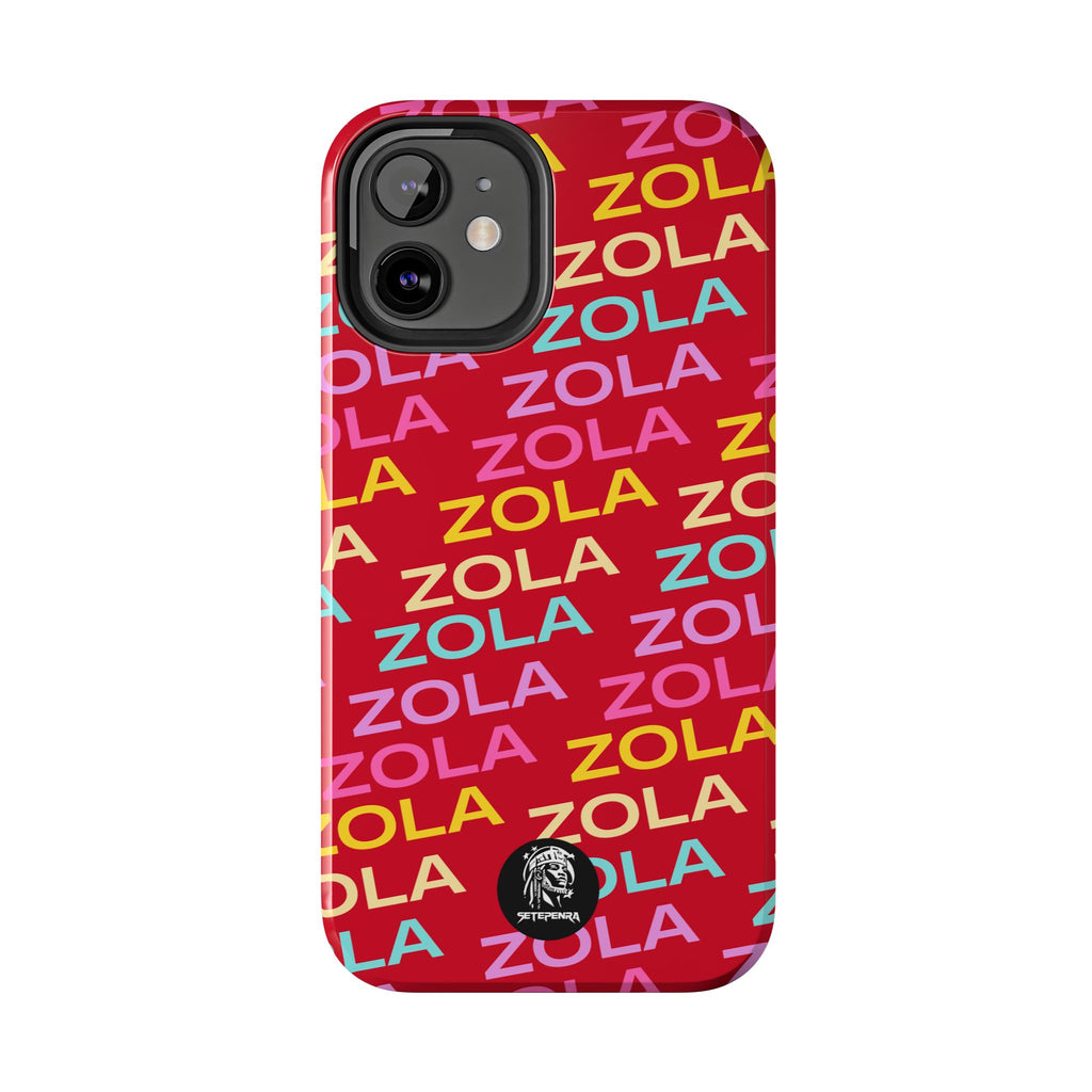 Zola Tough Phone Case (For iPhone, Galaxy & More) - Dark Red
