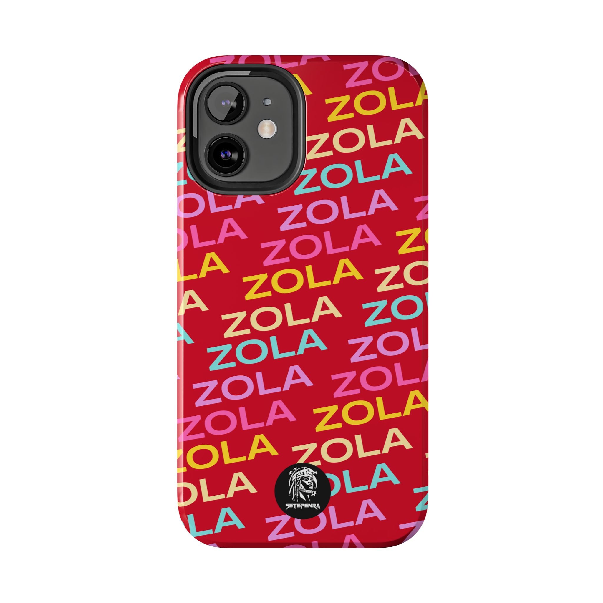 Zola Tough Phone Case (For iPhone, Galaxy & More) - Dark Red