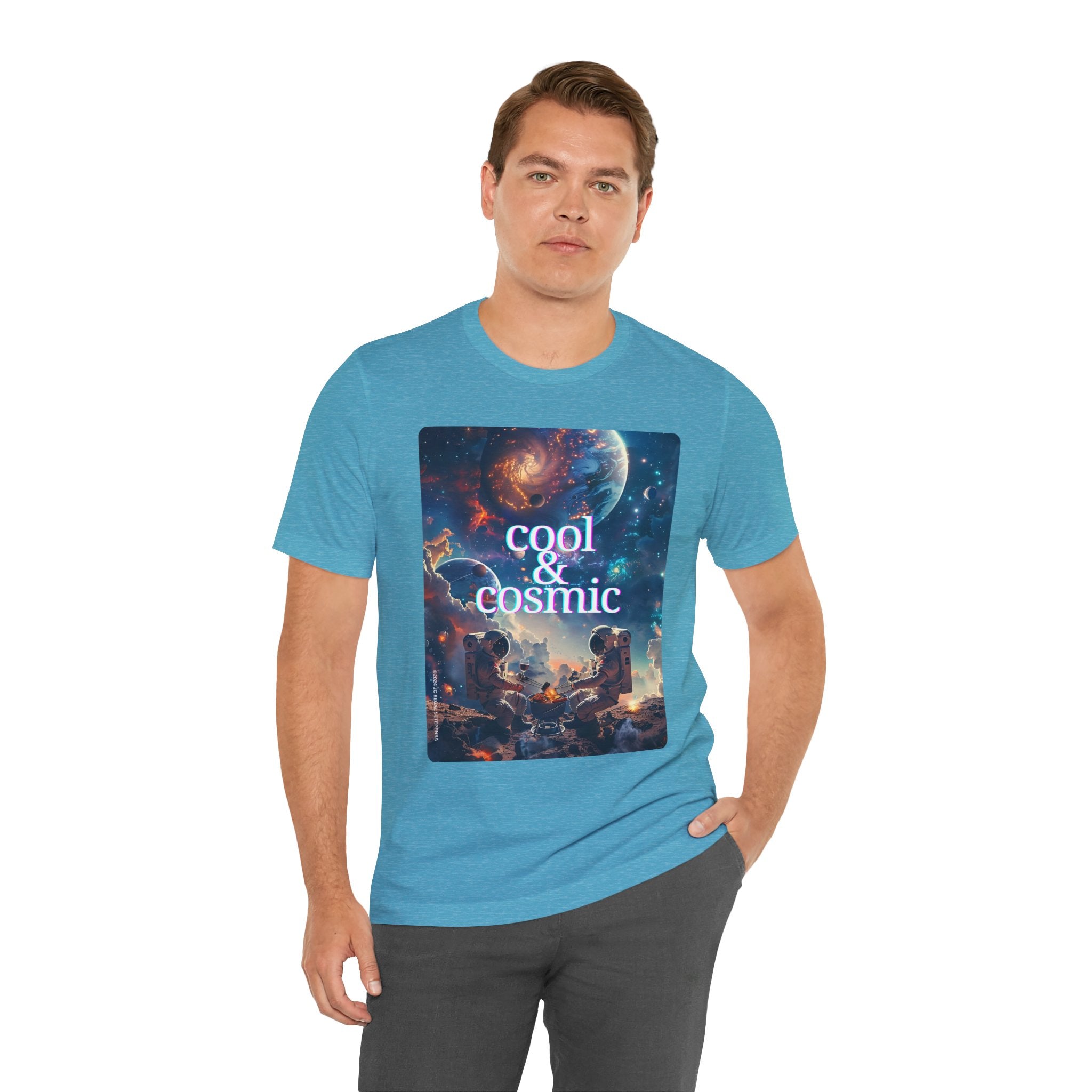 Cool & Cosmic Unisex Jersey Short Sleeve Tee