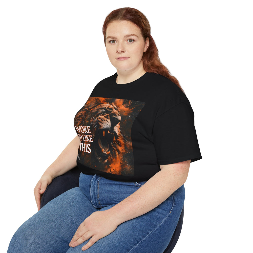 I Woke Up Like This (Roaring Edition 1) Unisex Ultra Cotton Tee