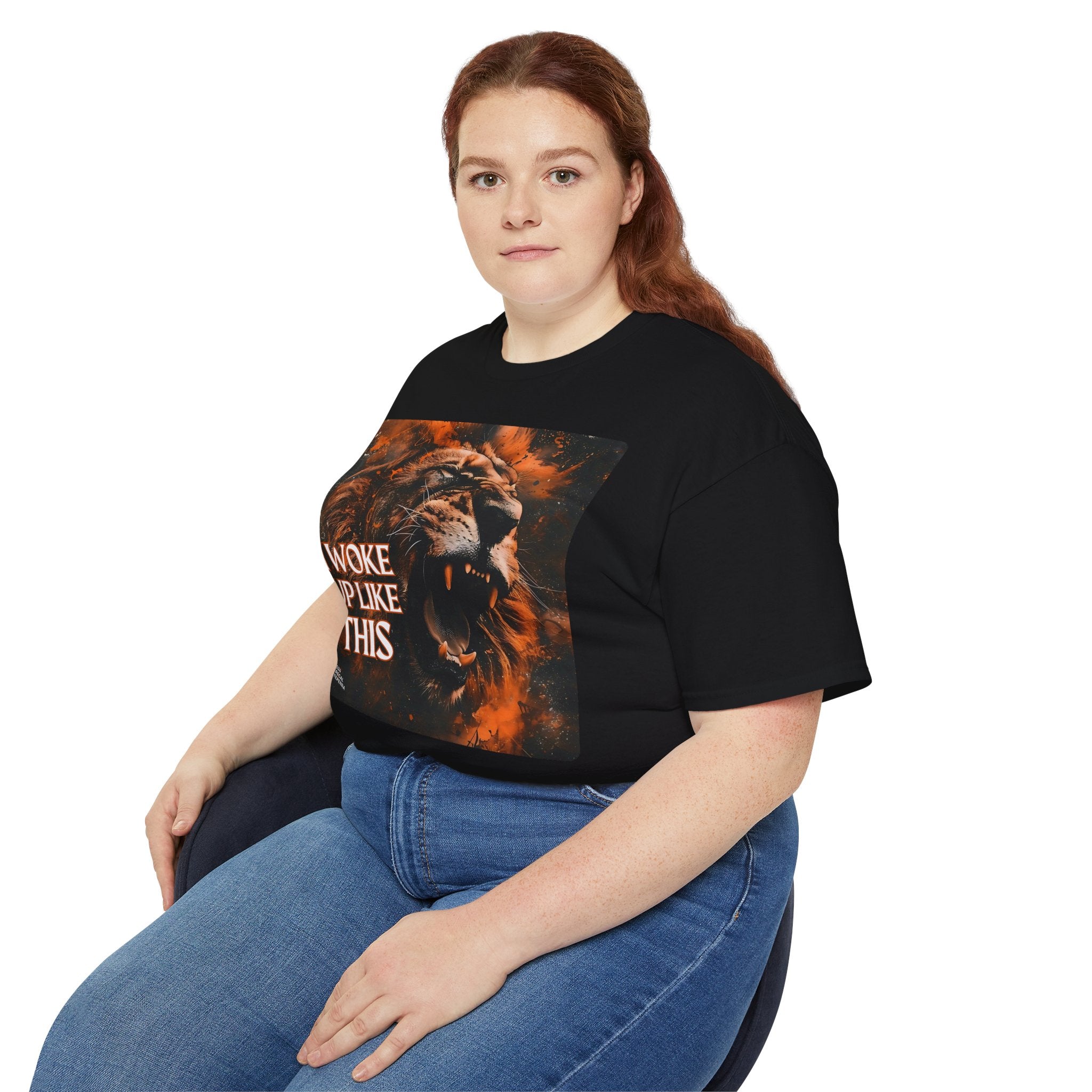 I Woke Up Like This (Roaring Edition 1) Unisex Ultra Cotton Tee
