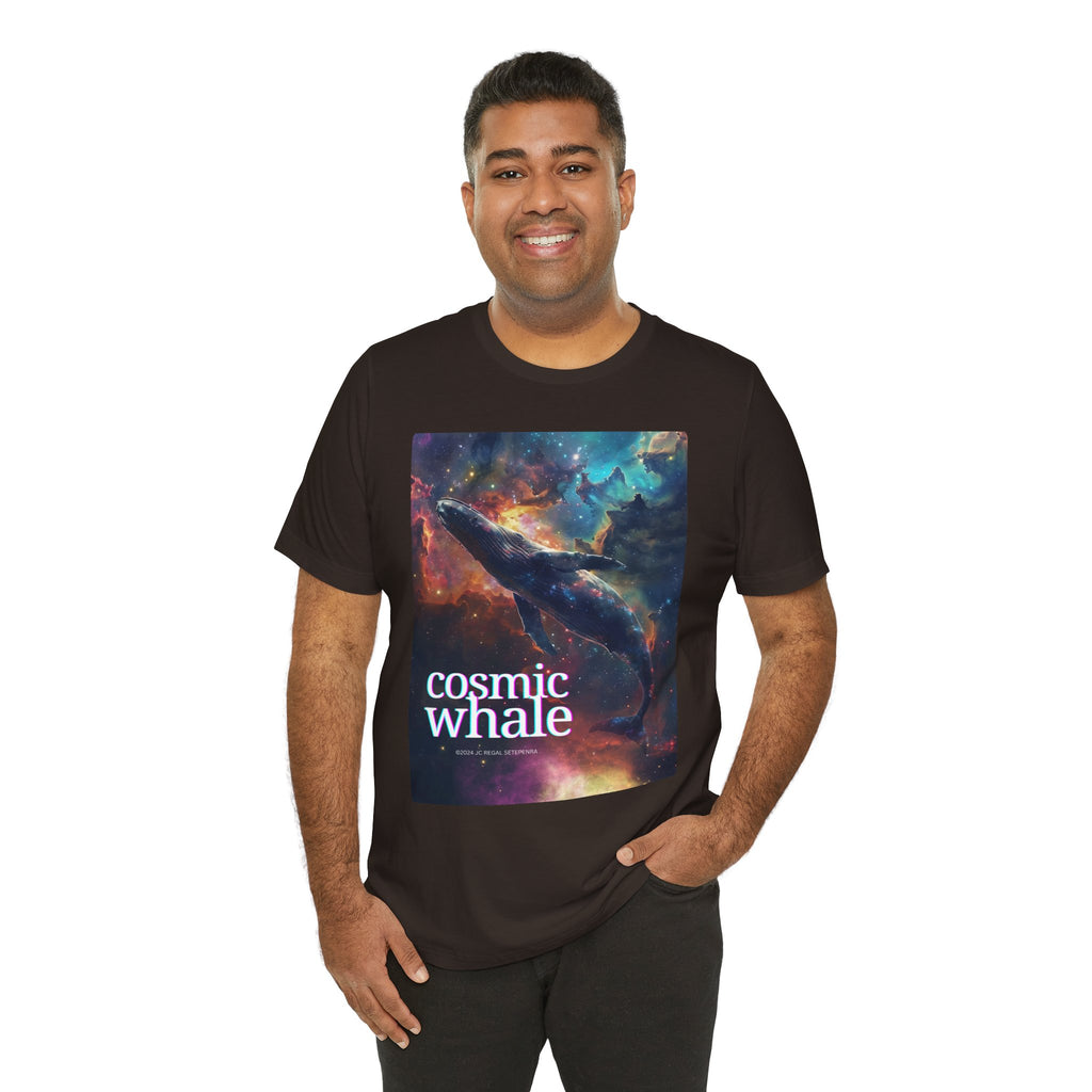 Cosmic Whale Unisex Jersey Short Sleeve Tee