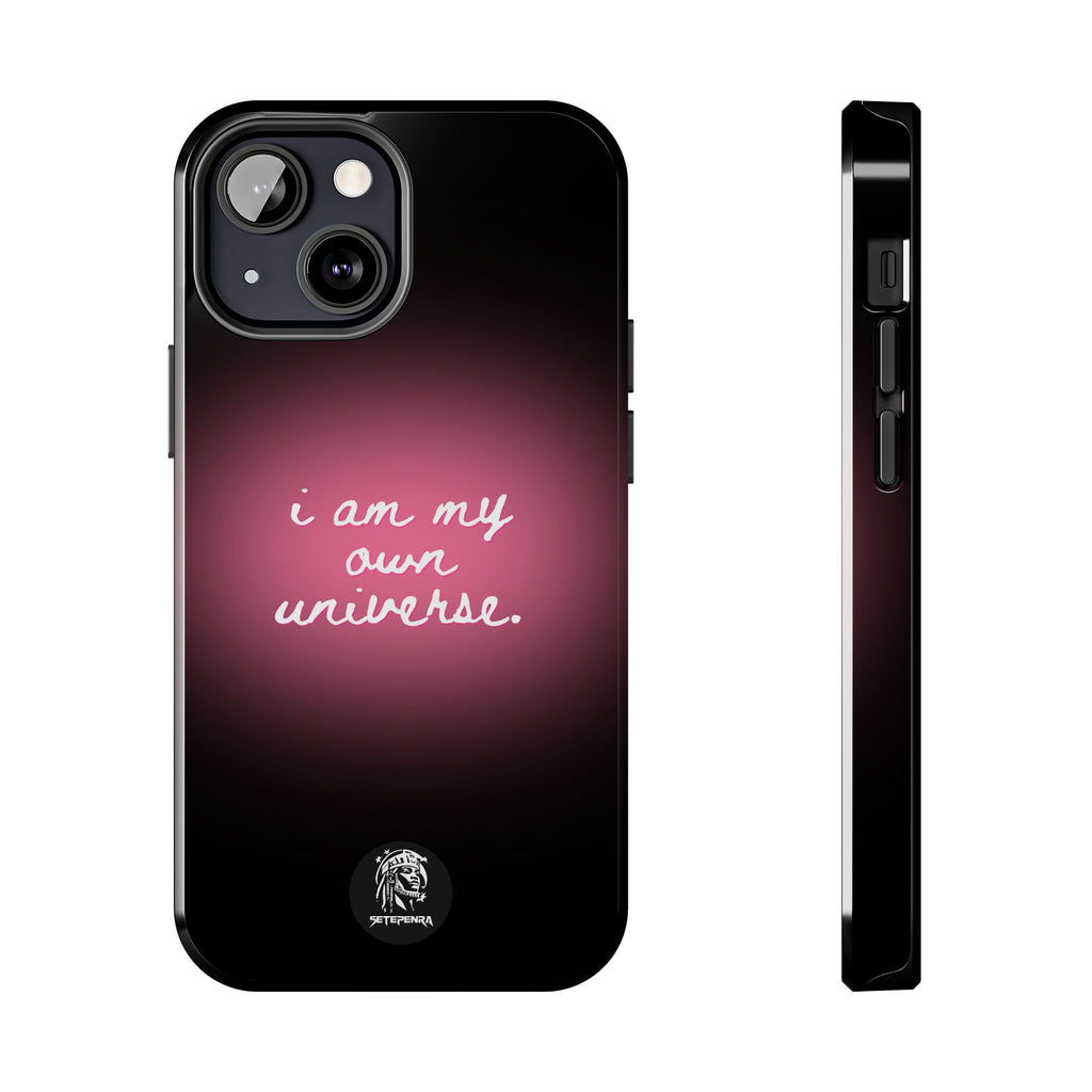 I Am My Own Universe Tough Phone Case (For iPhone, Galaxy & More) - Black SETEPENRA Phone Case.