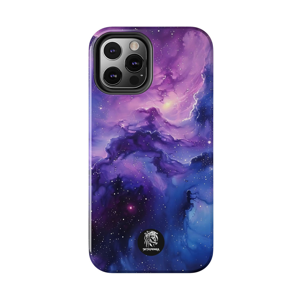 Purple Cosmos Tough Phone Case (For iPhone, Galaxy & More)