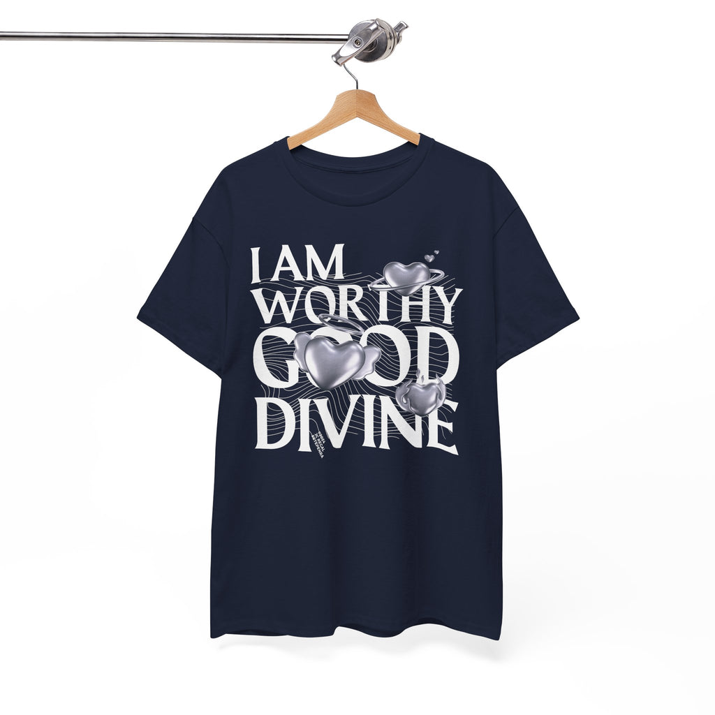 I AM WORTHY GOOD DIVINE Unisex Heavy Cotton Tee