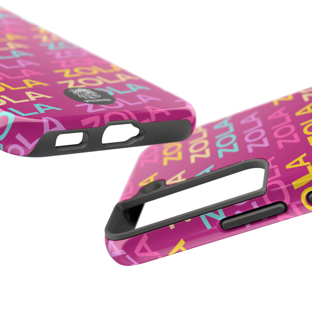 Zola Tough Phone Case (For iPhone, Galaxy & More) - Pink