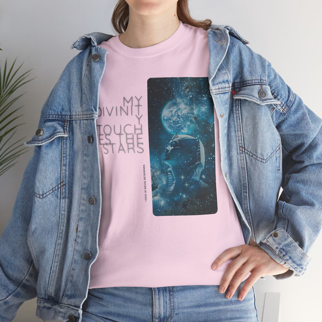 My Divinity Touches The Stars Unisex Heavy Cotton Tee