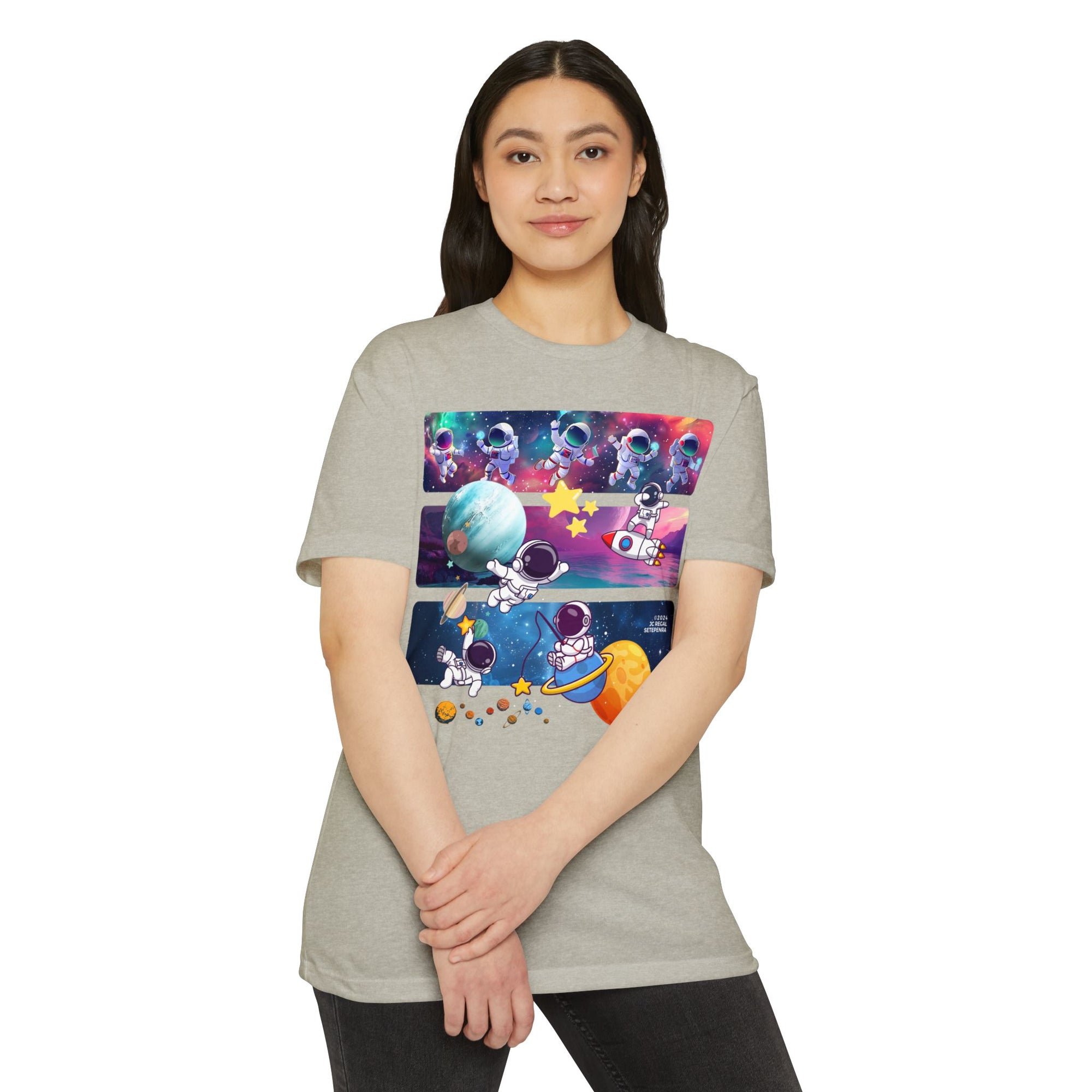 Astro Cosmo (V2.0) Unisex CVC Jersey T-shirt