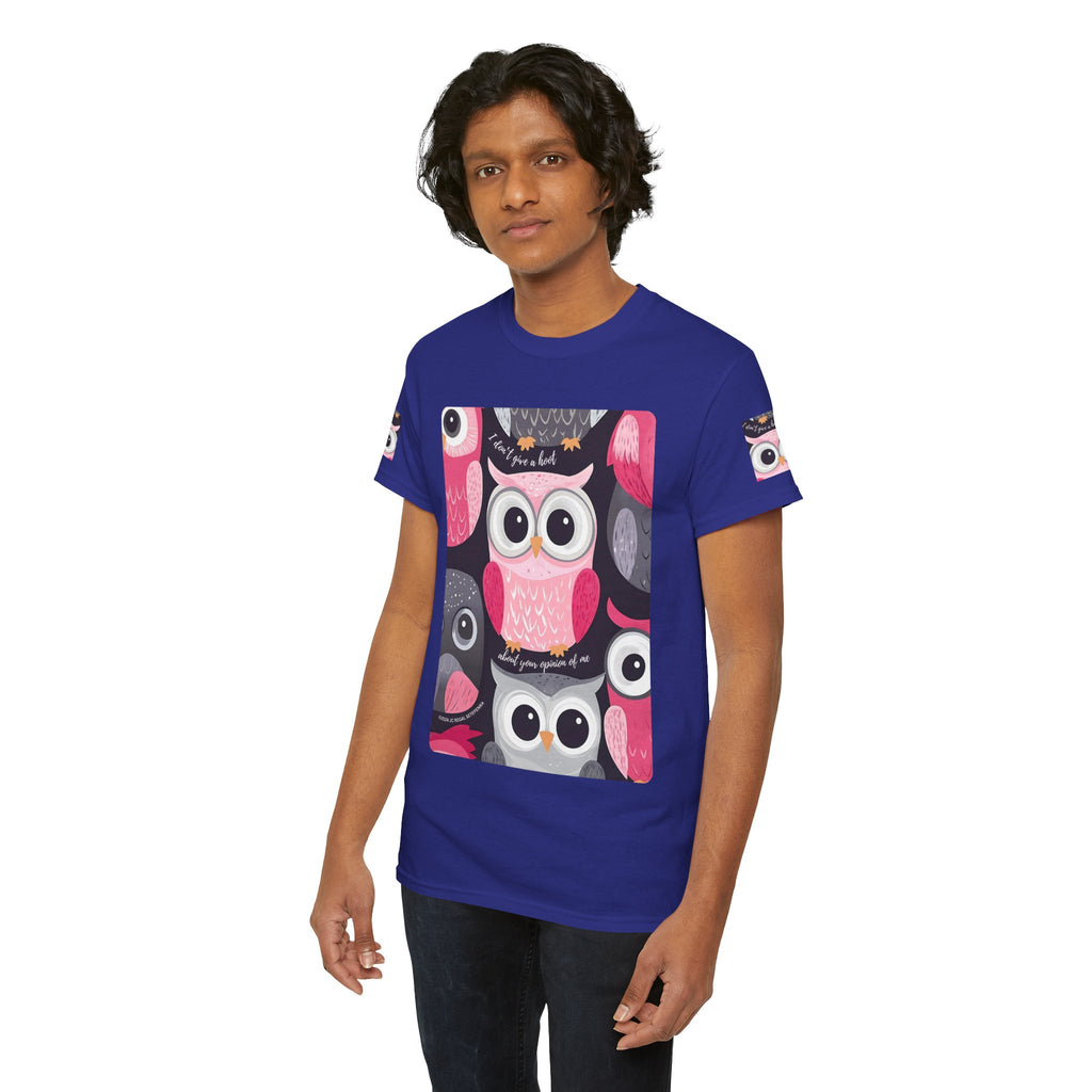 Don't Give A Hoot Unisex Heavy Cotton Tee