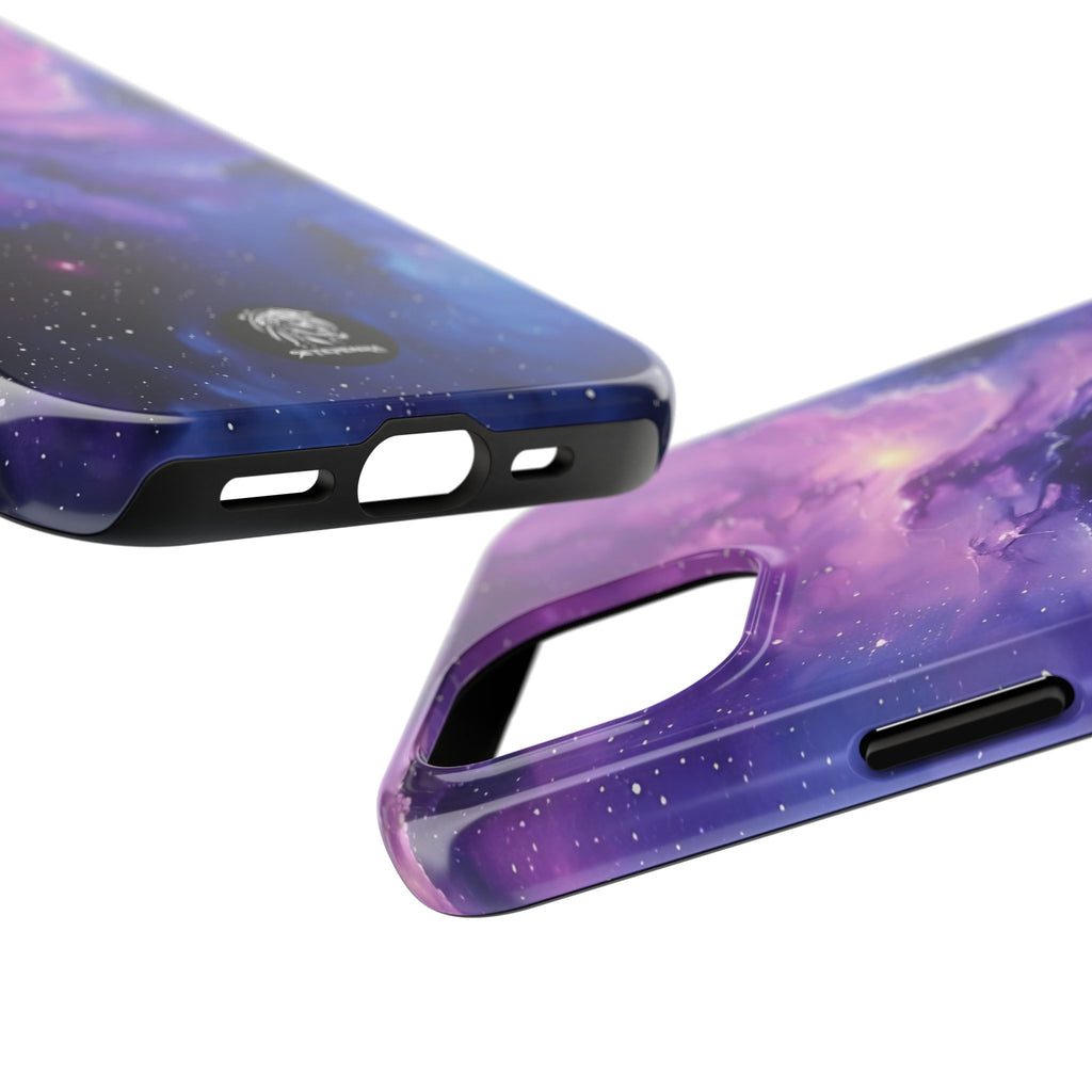 Purple Cosmos Tough Phone Case (For iPhone, Galaxy & More)