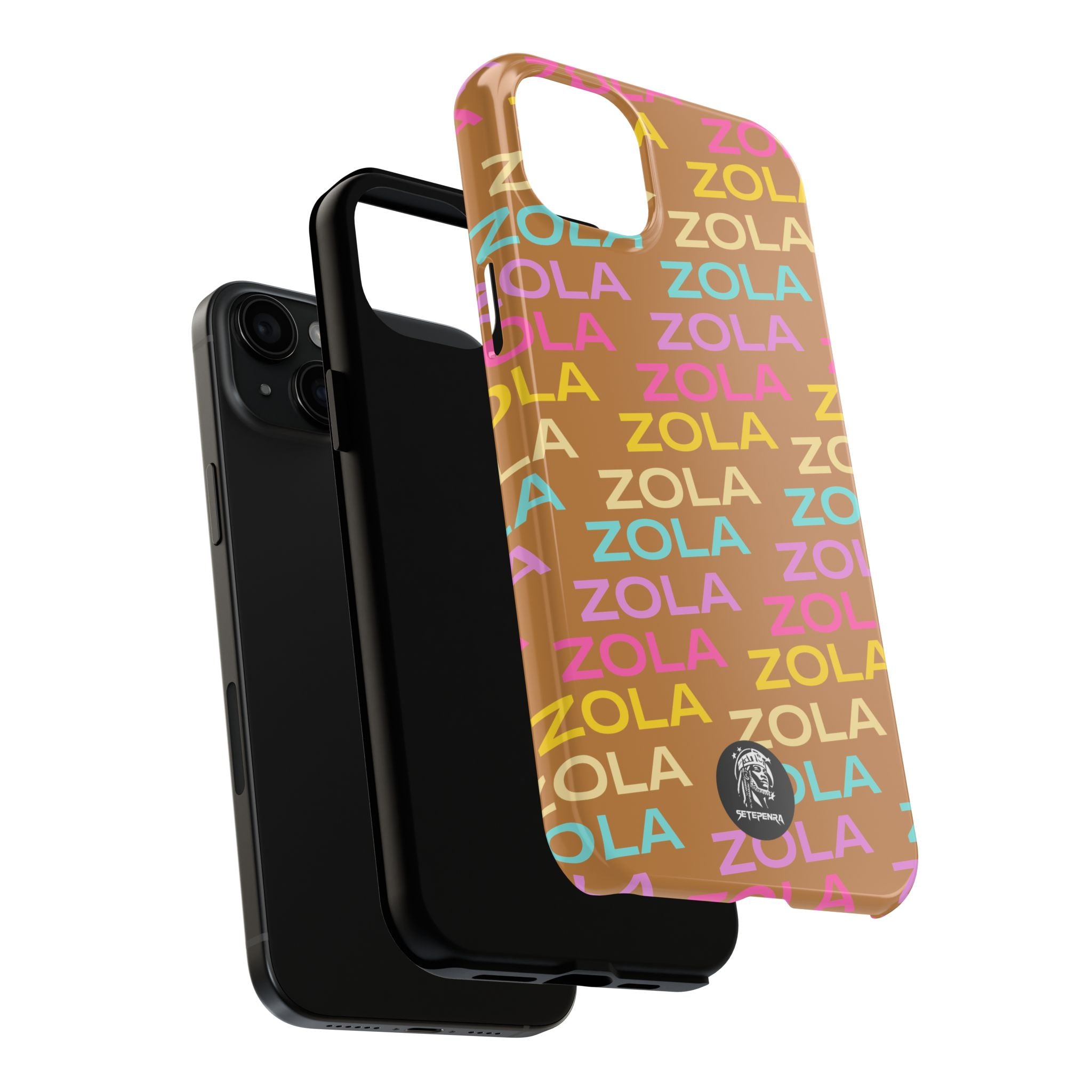 Zola Tough Phone Case (For iPhone, Galaxy & More) - Light Brown