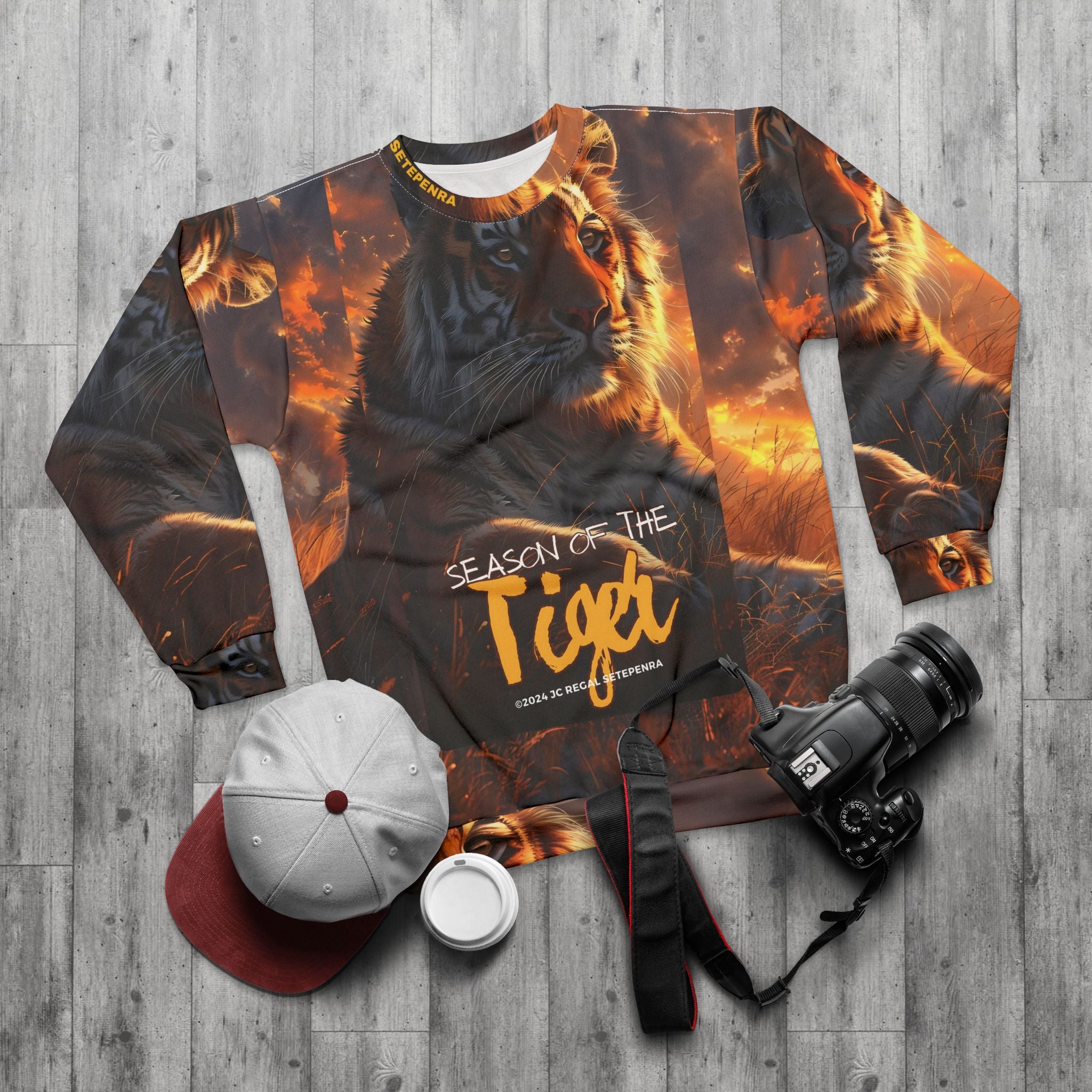 Season Of The Tiger Unisex Sweatshirt SETEPENRA All Over Prints.