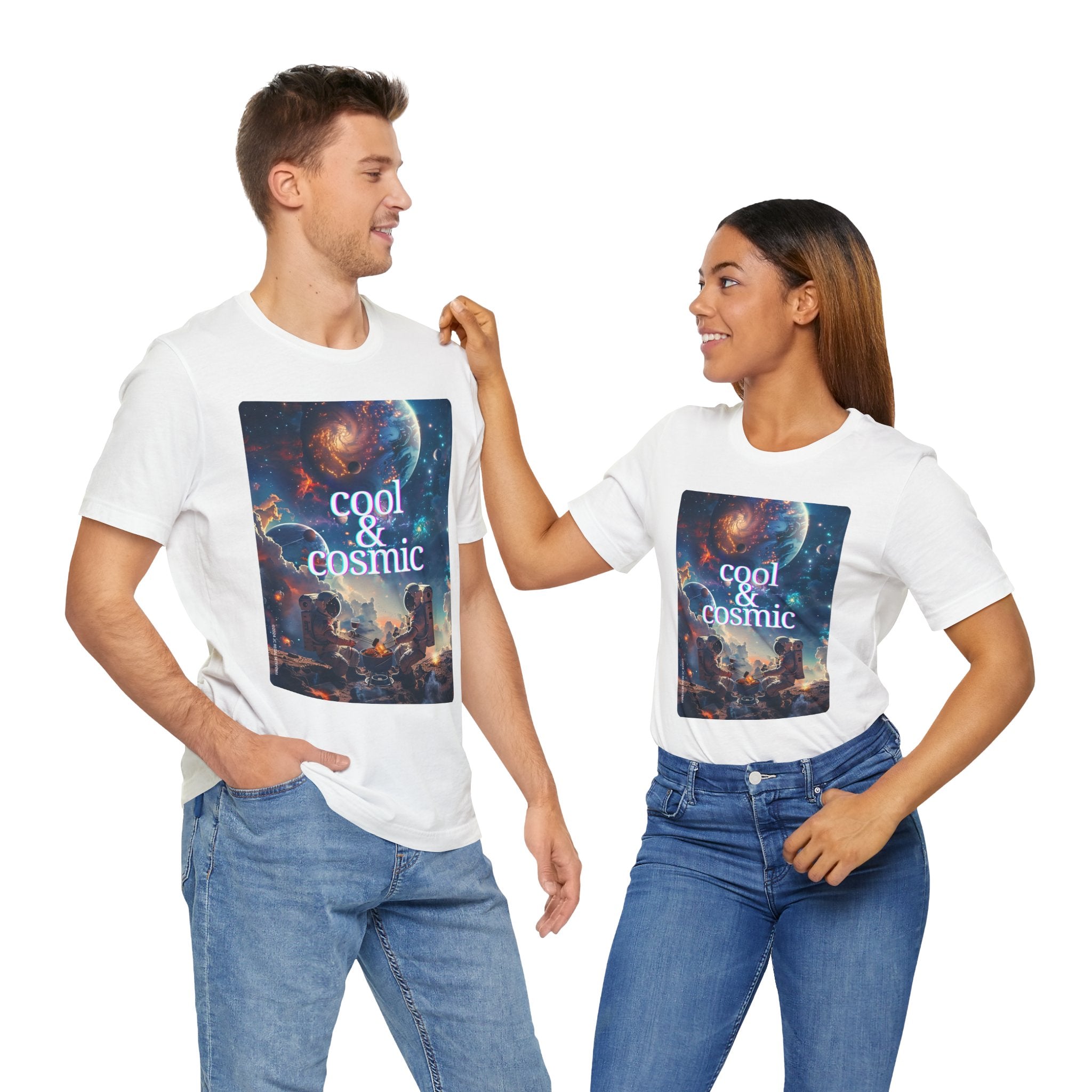 Cool & Cosmic Unisex Jersey Short Sleeve Tee