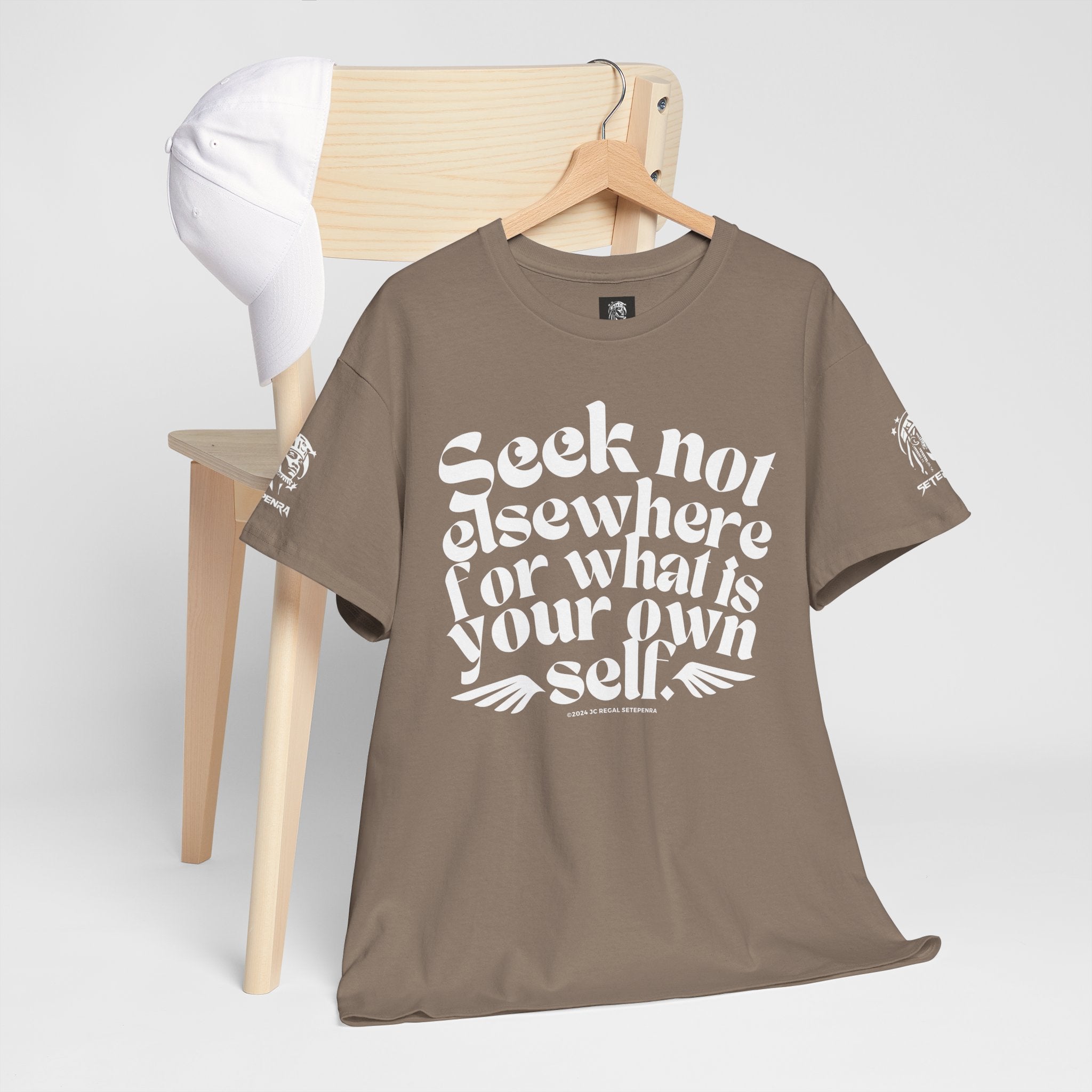 Seek Not Elsewhere Unisex Heavy Cotton Tee
