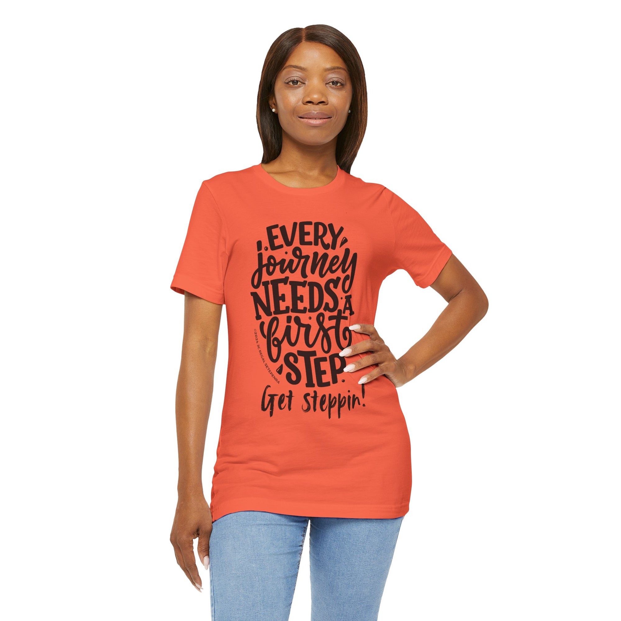 Get Steppin! Unisex Jersey Short Sleeve Tee