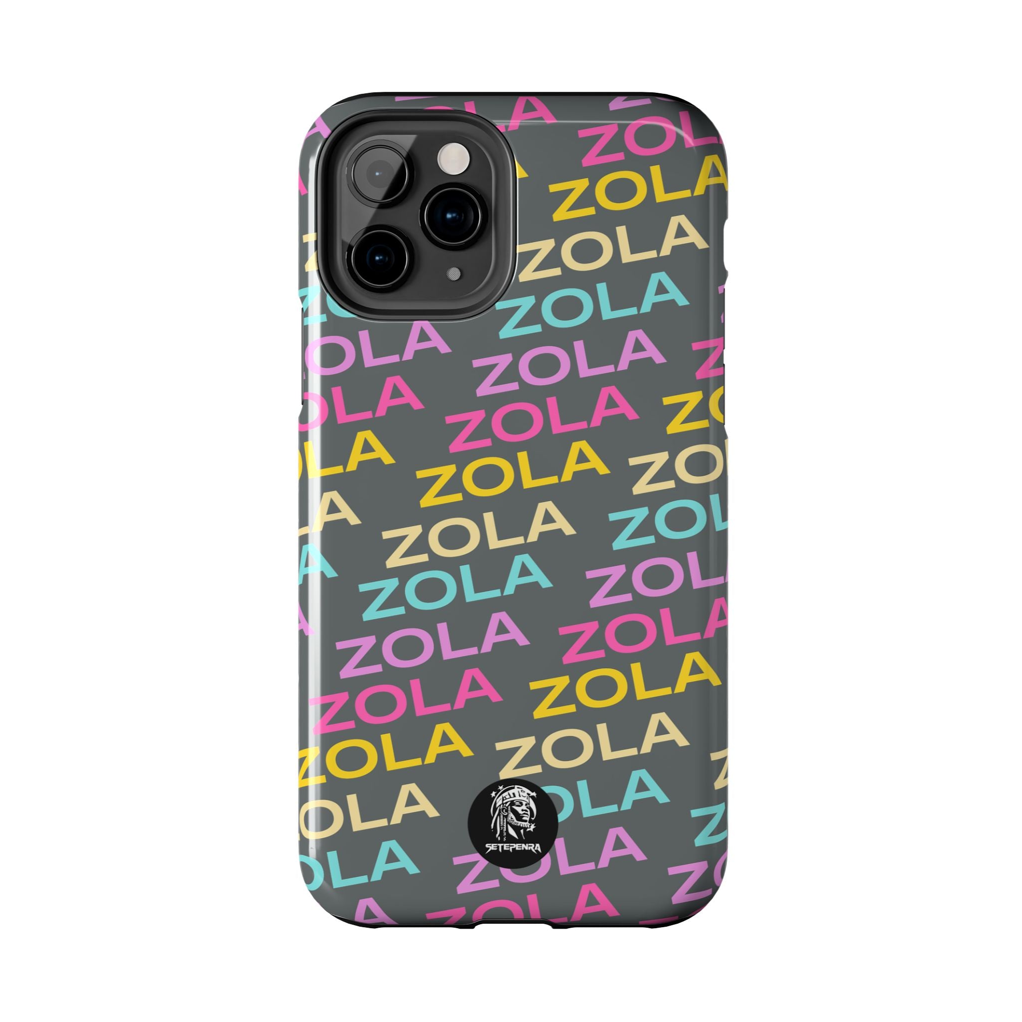 Zola Tough Phone Case (For iPhone, Galaxy & More) - Dark Grey
