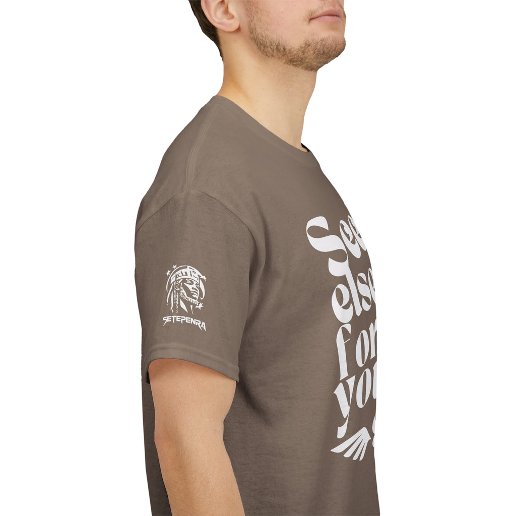 Seek Not Elsewhere Unisex Heavy Cotton Tee